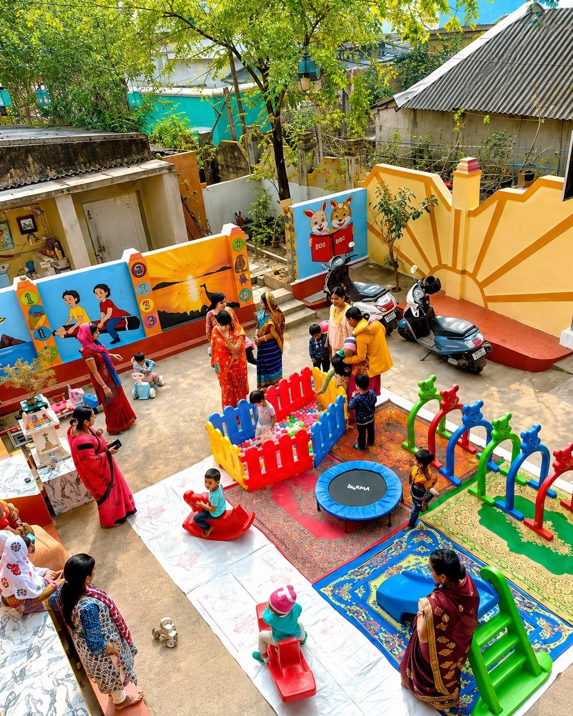 Children at ADHD School Bhadrak